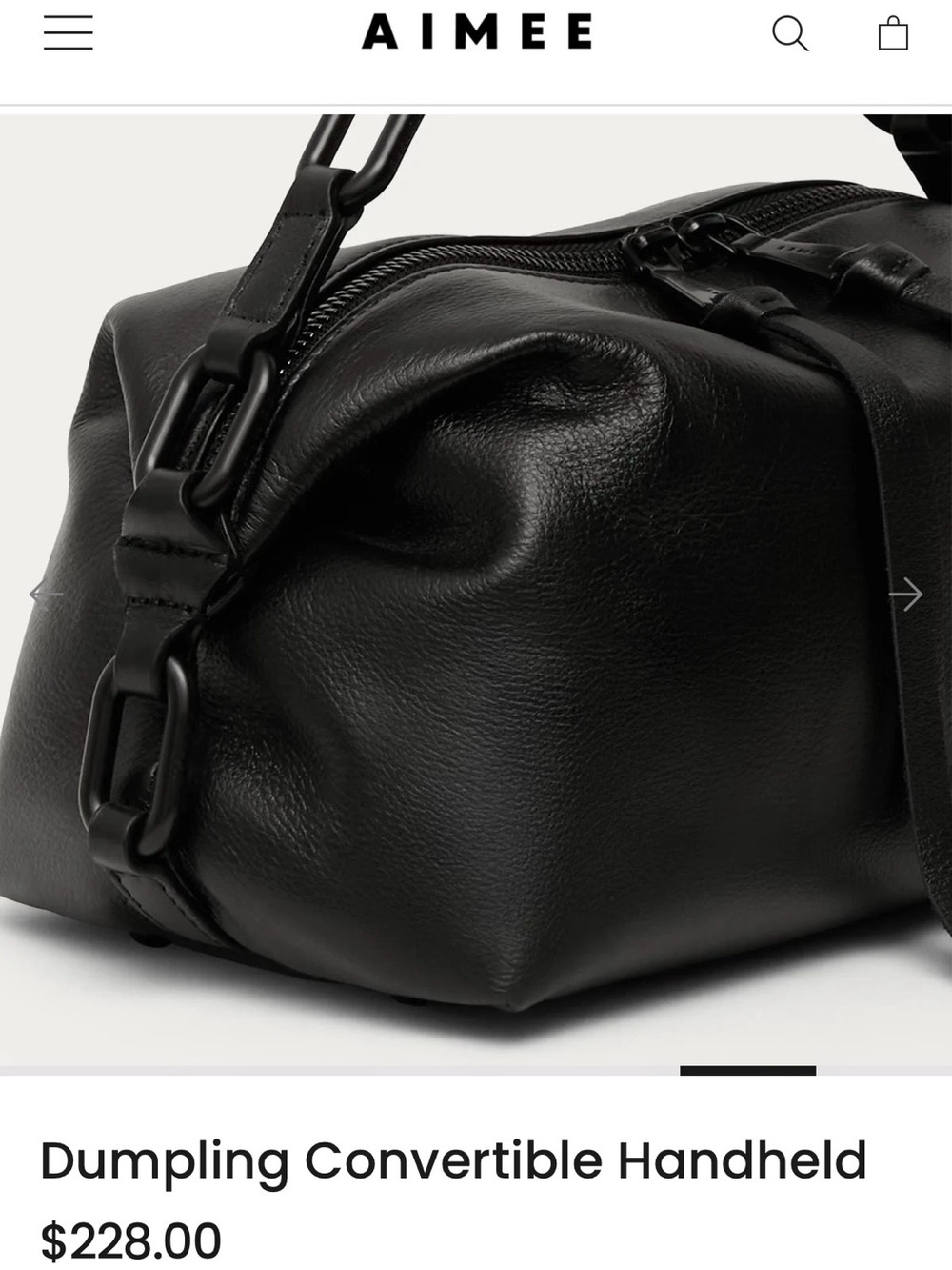 Aimee Kestenberg Dumpling Bag ~Exquisite! - Picture 4 of 7